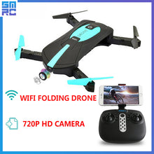 Load image into Gallery viewer, Pocket selfie drone wifi FPV HD camera 720p phone control