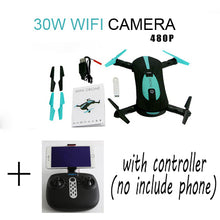 Load image into Gallery viewer, Pocket selfie drone wifi FPV HD camera 720p phone control